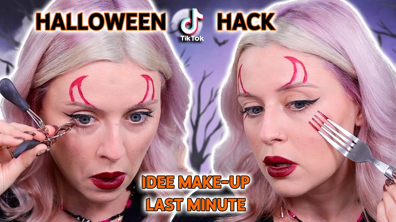 PROVO HALLOWEEN HACK per IDEE MAKE-UP LAST MINUTE 🩸