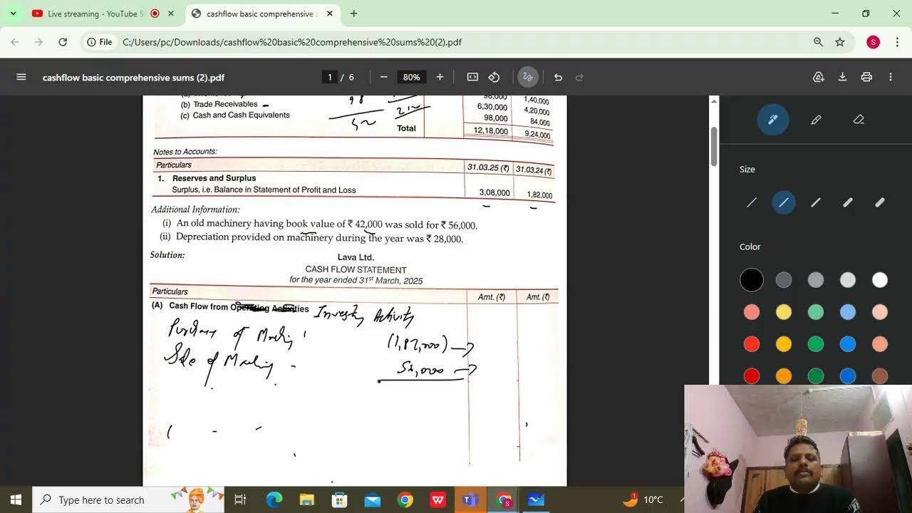 RANU RAI | CASHFLOW STATEMENT | ACCOUNTANCY