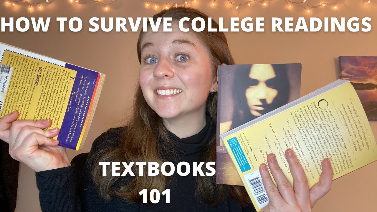 COLLEGE TEXTBOOKS 101: How to read them, where to buy them, & more!