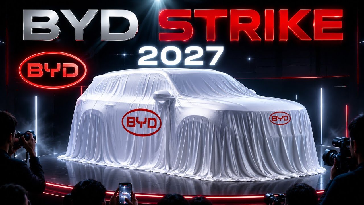 BYD выпускает 5 новых автомобилей 2027 года, которые захватят весь рынок