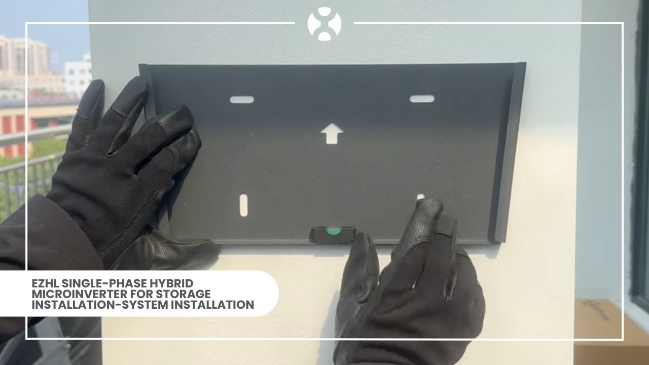 EZHl Single-phase Hybrid Microinverter for Storage Installation-System Installation