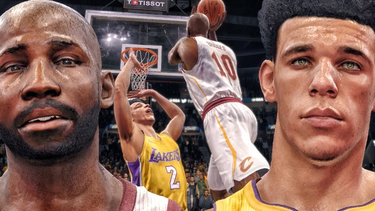 CRAZY GAME VS LONZO BALL & SHOWTIME LAKERS! NBA Live 18 The One Career Gameplay