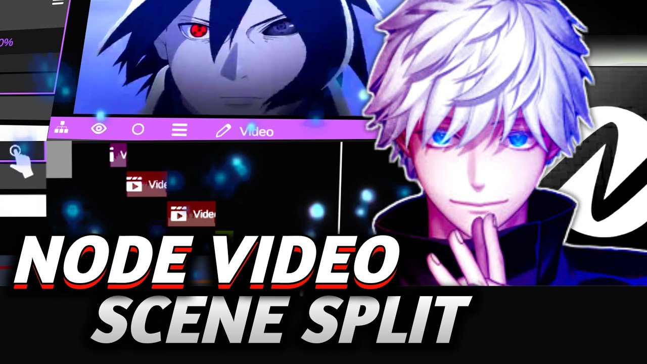 Insane Node Video Latest Update - Auto Split Scene Detection Edit.( Best AMV Editing Features).