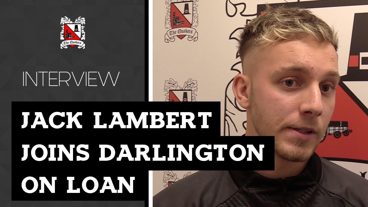 Jack Lambert Joins Darlington on Loan