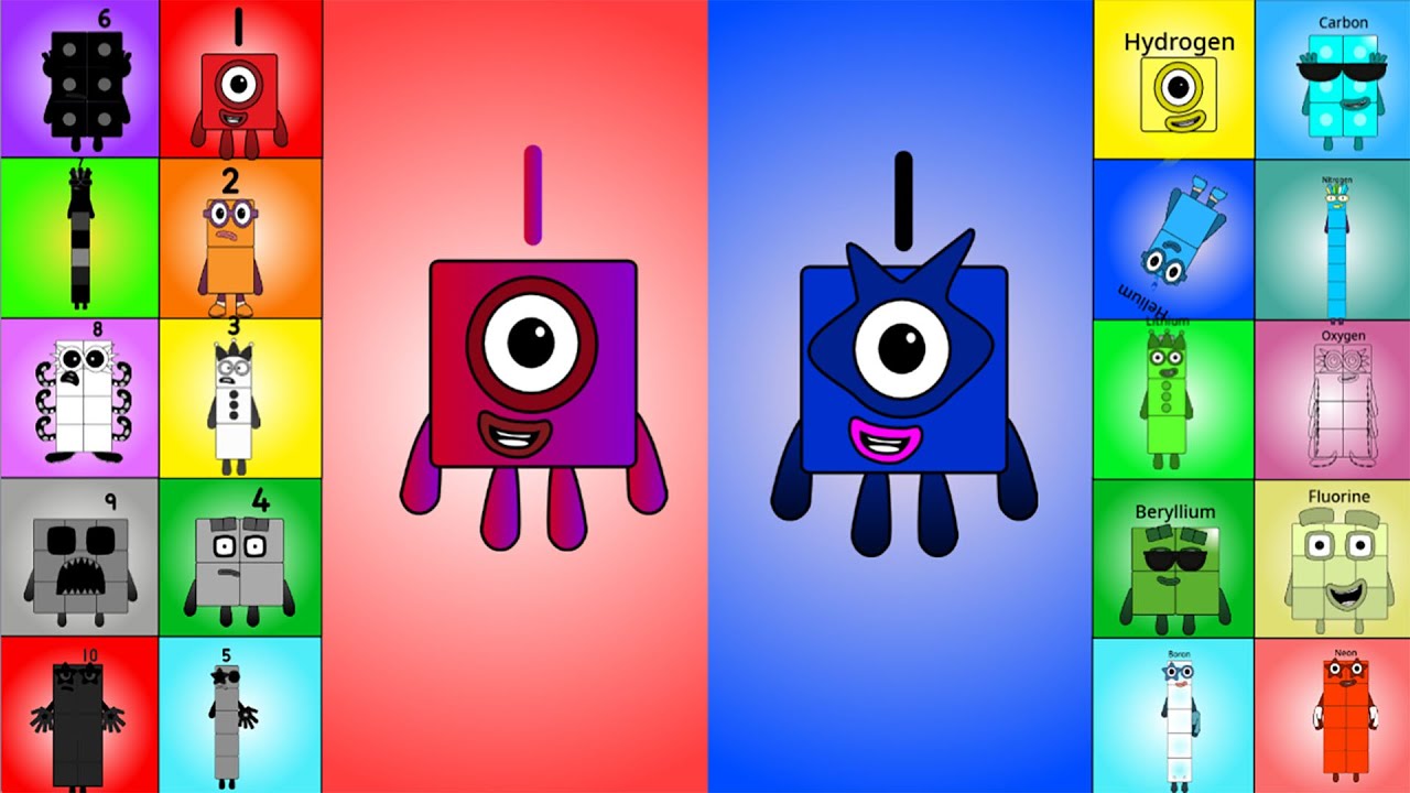 Mashup: Elementblocks Band 1-  10 vs Numberkyle’s Band @Florence Thanh