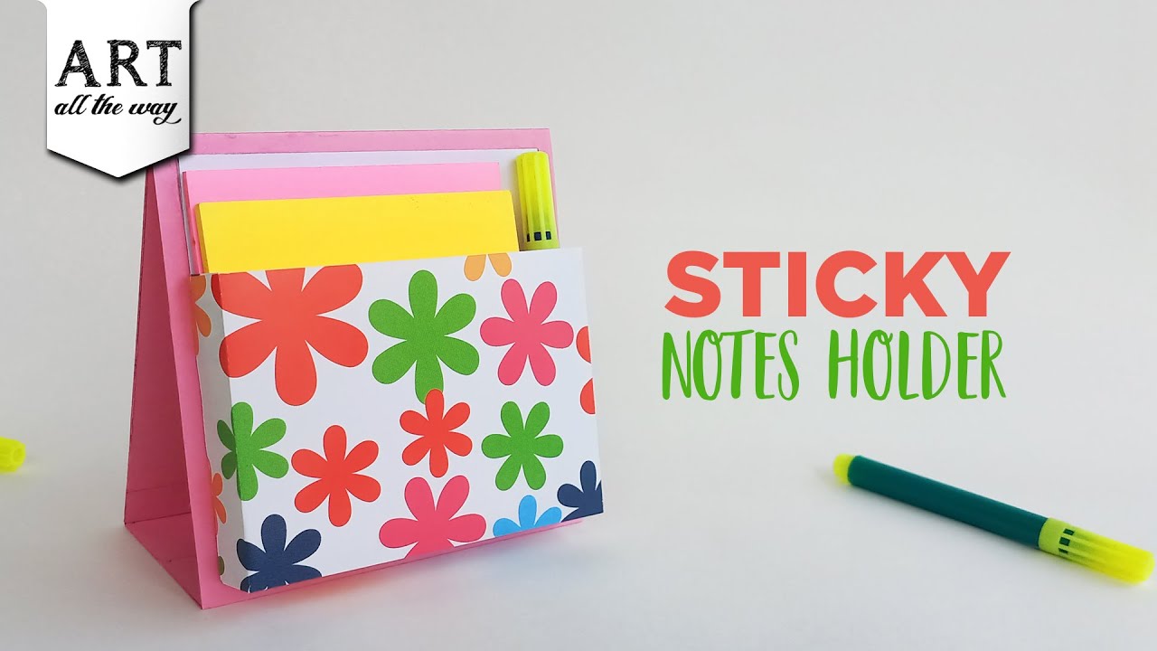 Sticky Notes Holder | Simple Notes Holder