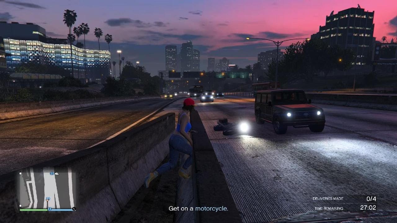 Grand Theft Auto V bike sell mission
