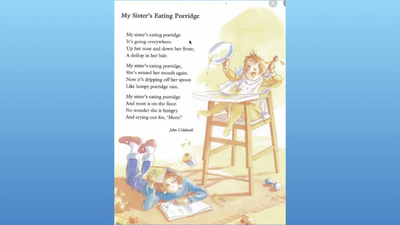 My Sister's Eating Porridge by John Coldwell