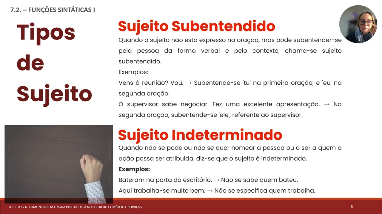 Apresentação 7 2    FUNÇÕES SINTÁTICAS I