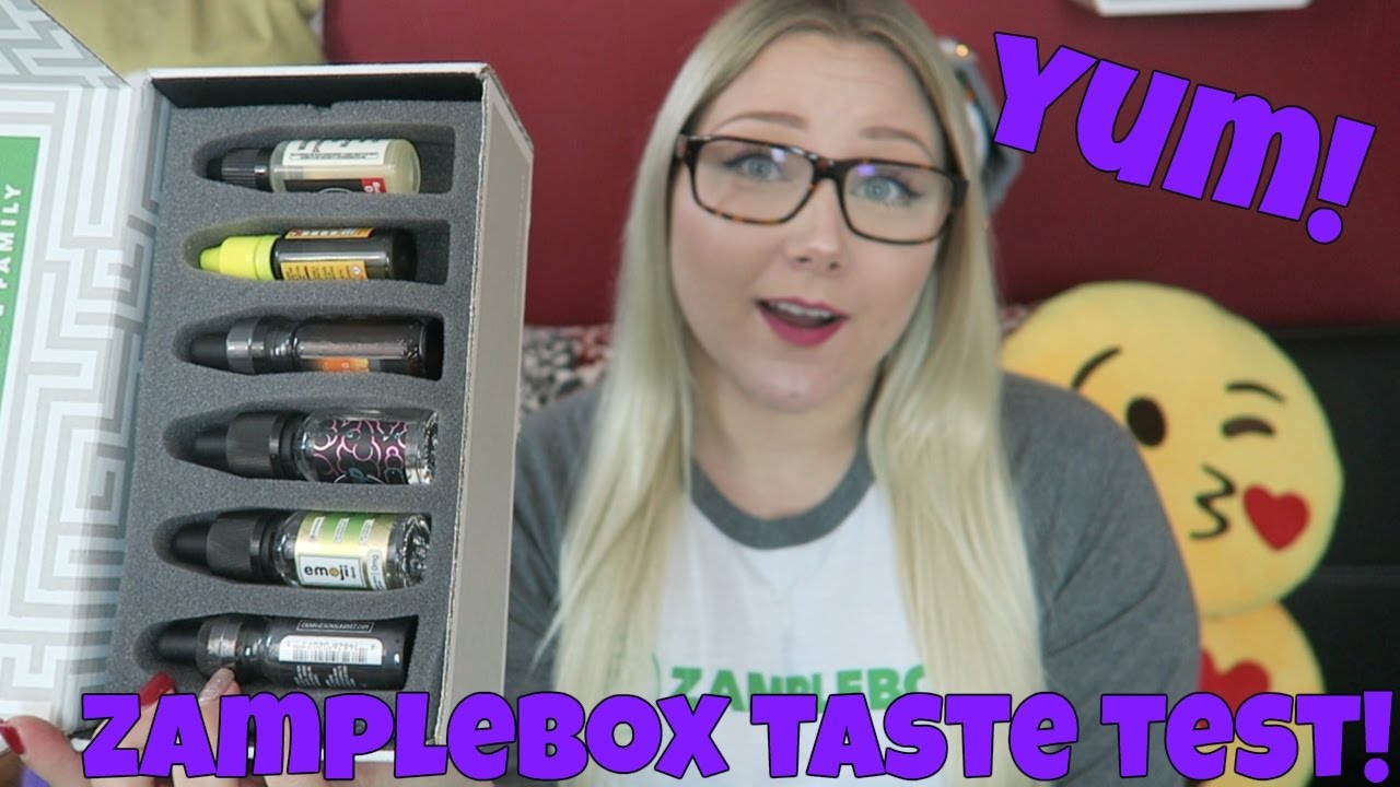 Taste Test - February ZampleBox 2017! | TiaVapes Review