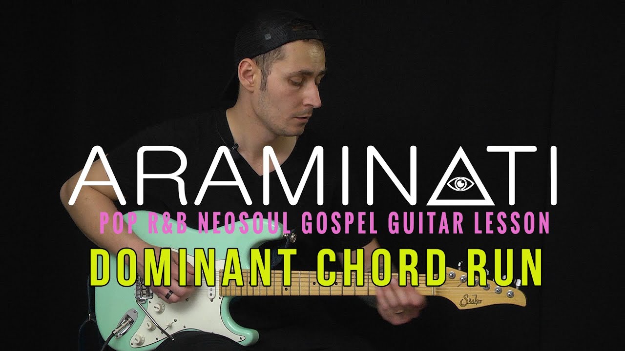 Funk, R&B Neosoul Gospel Dominant Chord Run