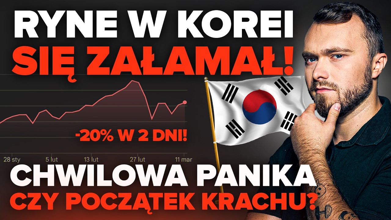 Plus 120% w rok, potem minus 20% w dwa dni. Co dzieje się z giełdą w Korei i jak to wykorzystać?