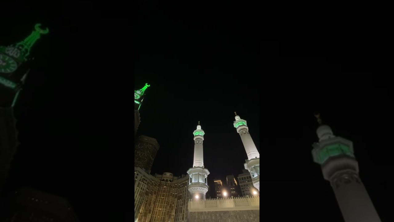 اذان العشاء من المسجد الحرام | 13 رجب 1443 | الشيخ المؤذن احمد خوجه