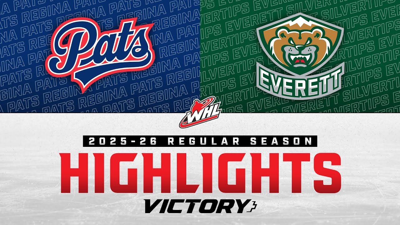 Regina Pats at Everett Silvertips 11/26 | WHL Highlights 2025-26