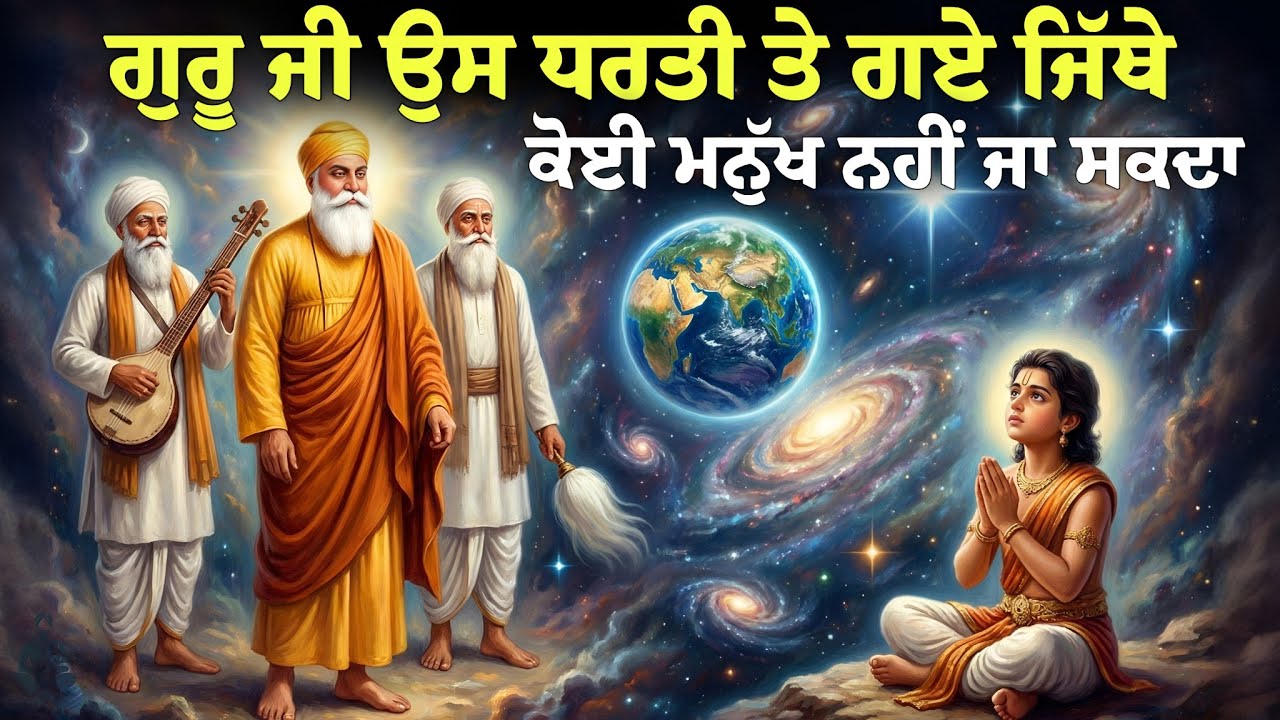 ਜਦੋਂ ਗੁਰੂ ਜੀ ਉਸ ਧਰਤੀ ਤੇ ਗਏ ਜਿੱਥੇ ਕੋਈ ਮਨੁੱਖ ਨਹੀਂ ਜਾ ਸਕਦਾ || Guru Nanak Dev Ji || Bhakt Prahlad Ji