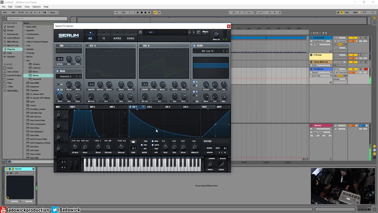 That Clock Slowing Down Trippy Sound In Serum