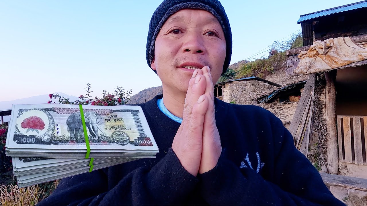 Kul thulung brother & his sister sent us Rs. 38000 |- for my children . so  i am going to bhojpur