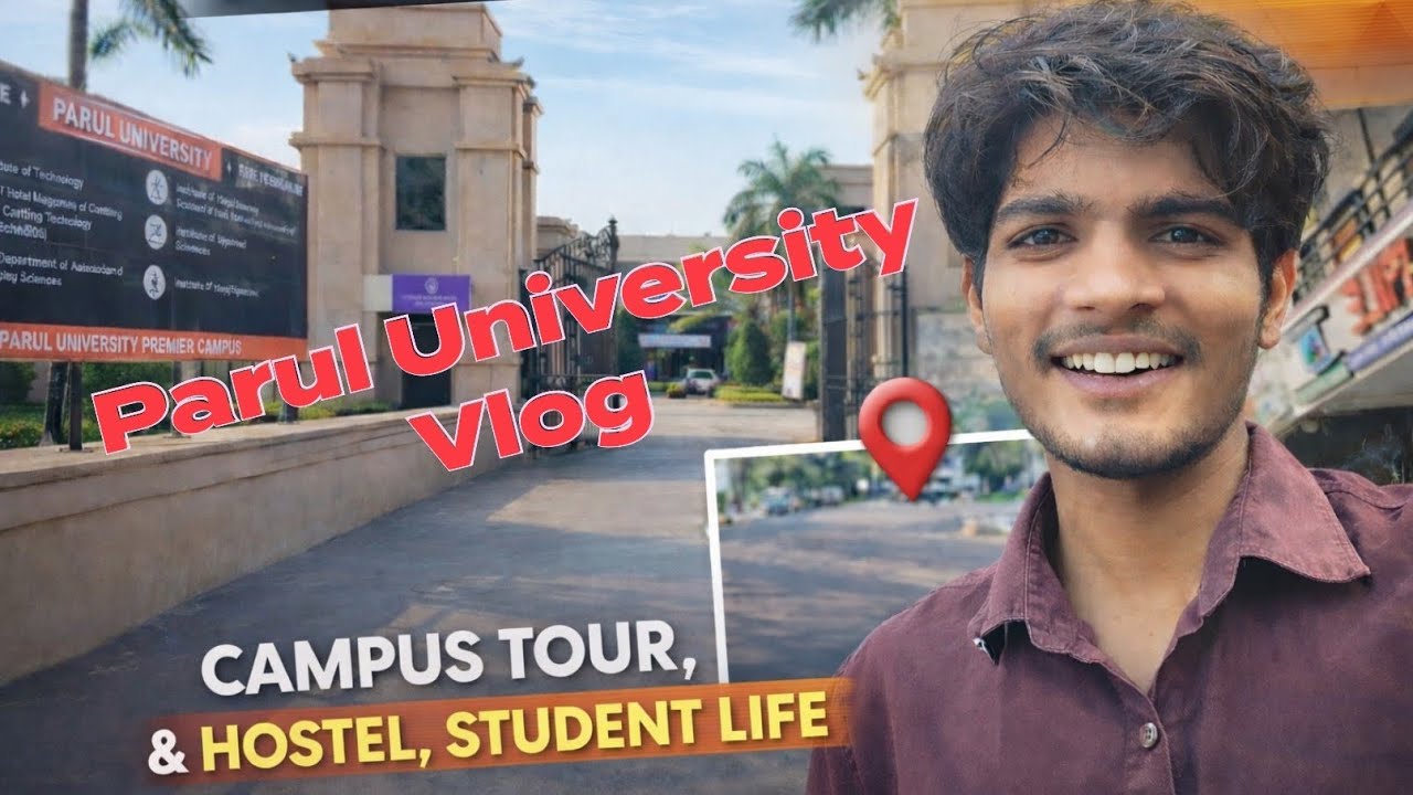 Parul university vlog 💥🎉 | PIT CAMPUS VLOG  #paruluniversity 