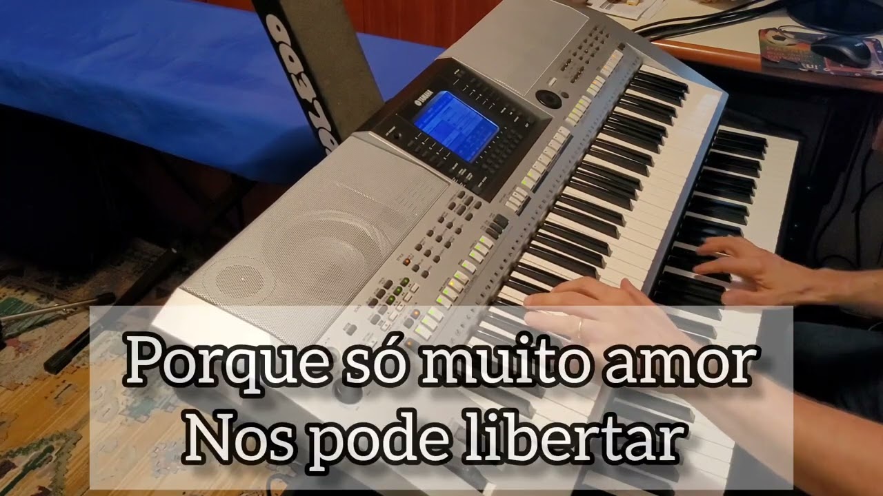 SENHOR EIS AQUI O TEU POVO  -  PLAYBACK  -  Instrumental YAMAHA PSR S900/MOTIF XF.