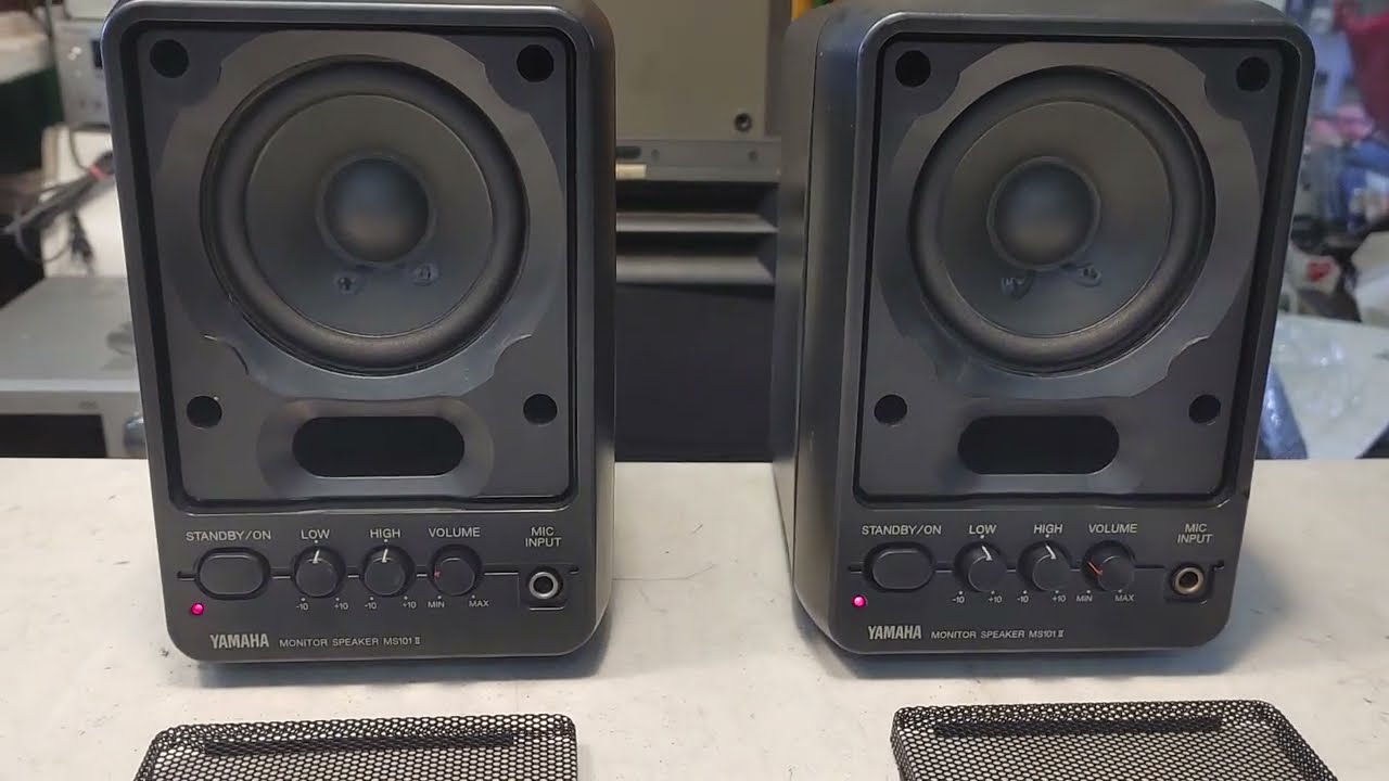 Yamaha Monitor MS-101 ii Bookshelf kiểm âm toàn dải 10cm, 25w/loa. Giá 2tr7/cặp (0943599678)