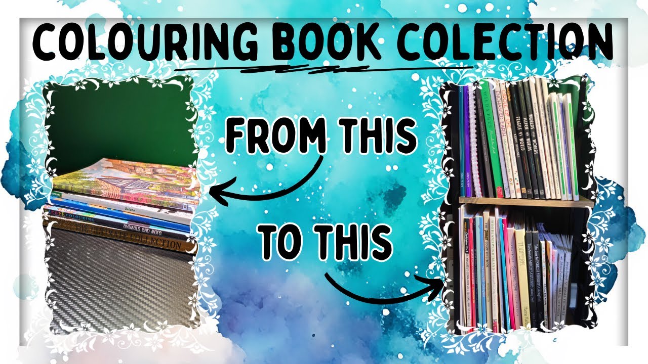 This many books in HALF A YEAR! Colouring books collection JANUARY 2026 💜 | Adult Colouring