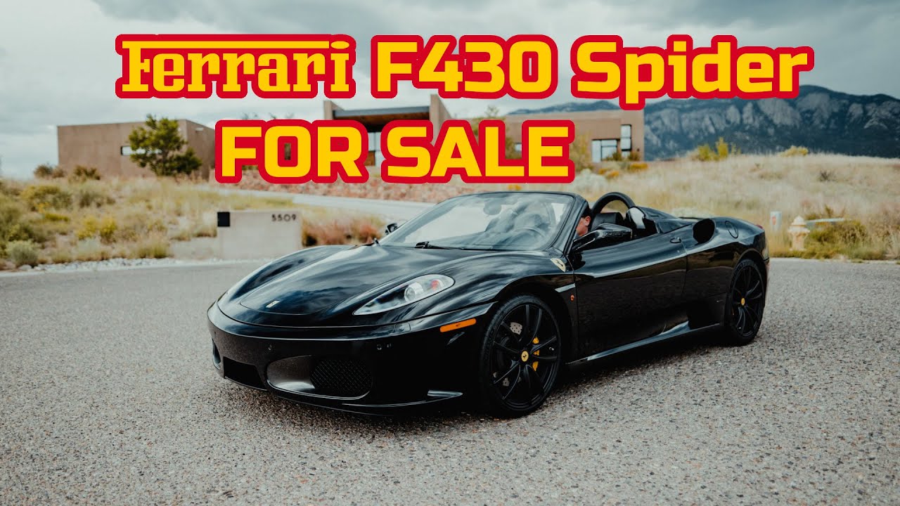 Awesome Ferrari F430 Spider For Sale on The Garage Queen
