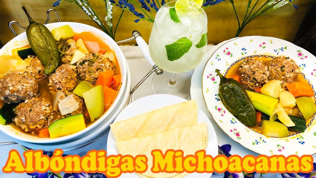 Albóndigas Michoacanas