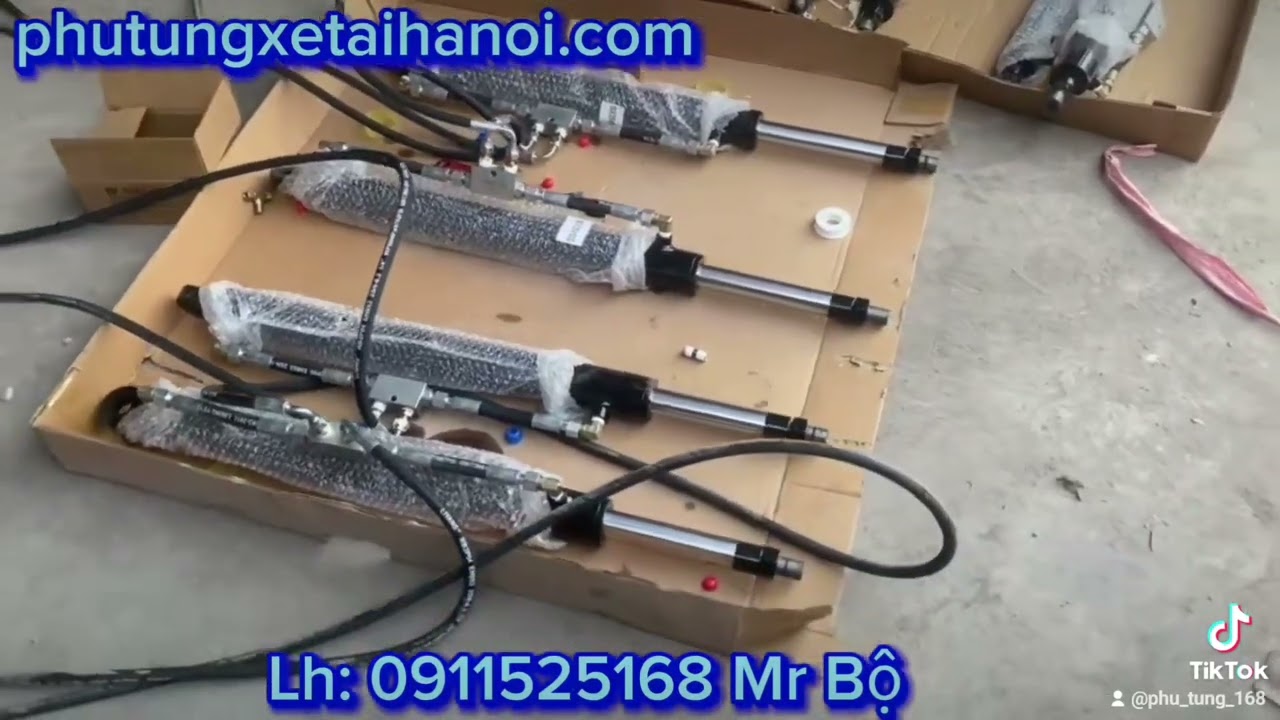 Cơi thủy lực, Bộ thủy lực Nâng mui thùng xe tải. Lh 0911525168 Mr Bộ