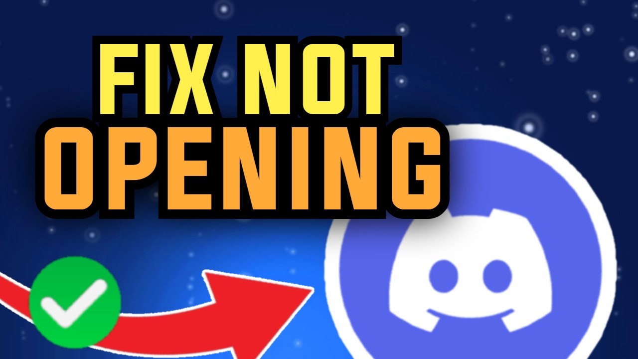 Fix Discord Not Opening/Launching on PC (2026 Easy Guide)