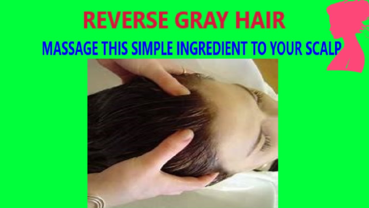 HOW TO STOP OR REVERSE  GREY HAIR NATURALLY ||  NATURAL REMEDY FOR GREYING HAIR