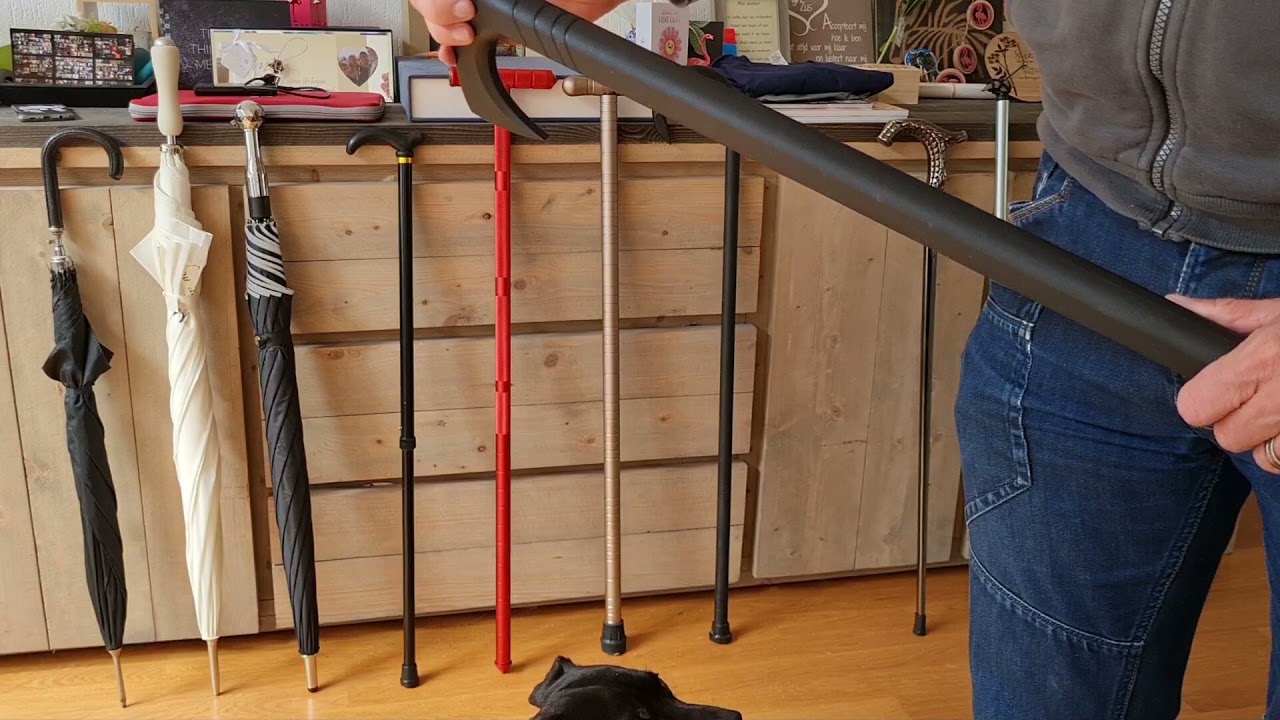 EDC: CS everyday canes walking sticks: WALKABOUT, AFRICAN, AXEHEAD, polypropylene quality carry