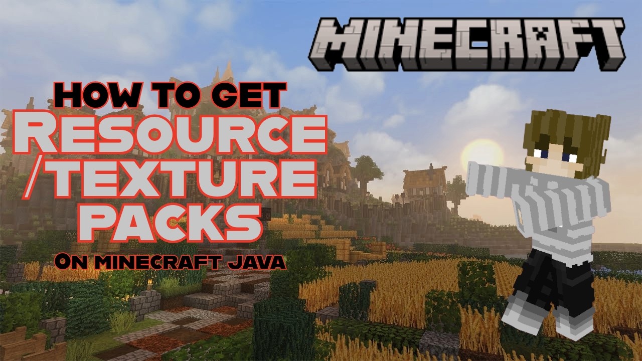 Tutorial For Resource/Texture Packs On Minecraft Java!
