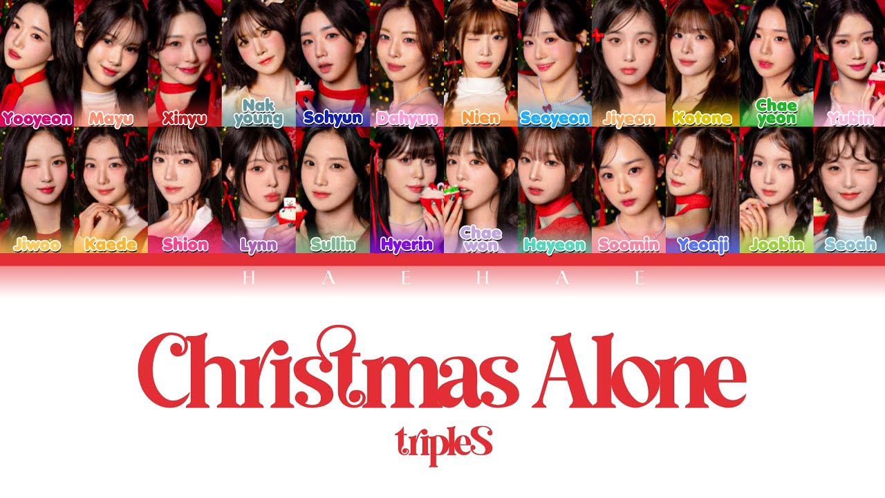 tripleS - Christmas Alone Lyrics (Color Coded Lyrics Han/Rom/Pt-Br) Tradução