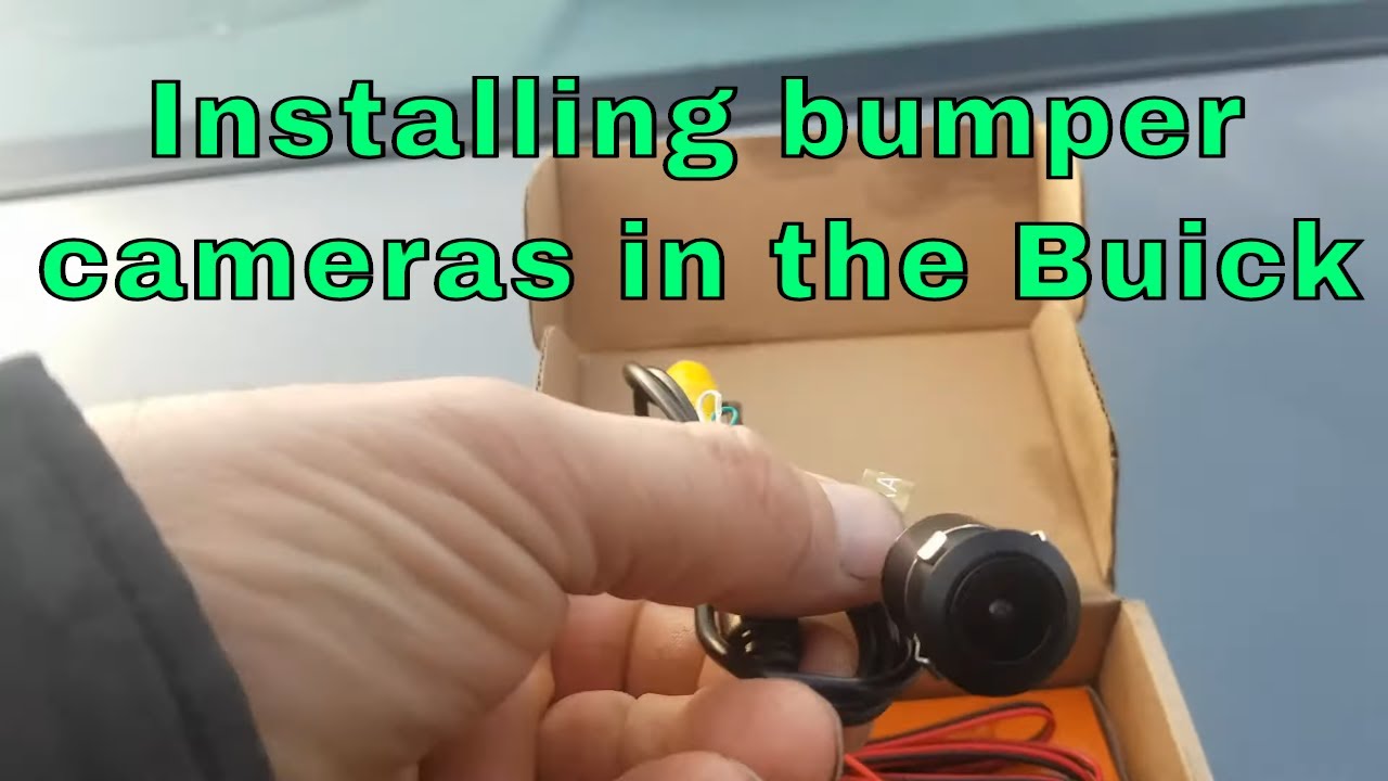 Installing Side View Cameras for the Buick