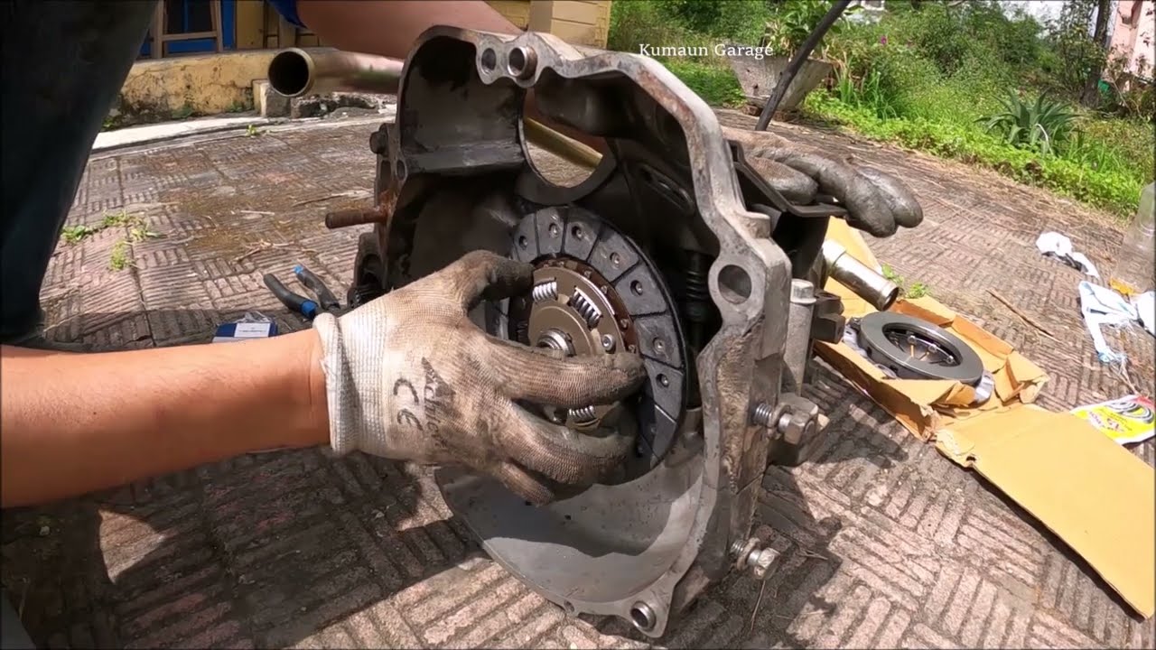 Clutch Plate Fitting In Maruti 800