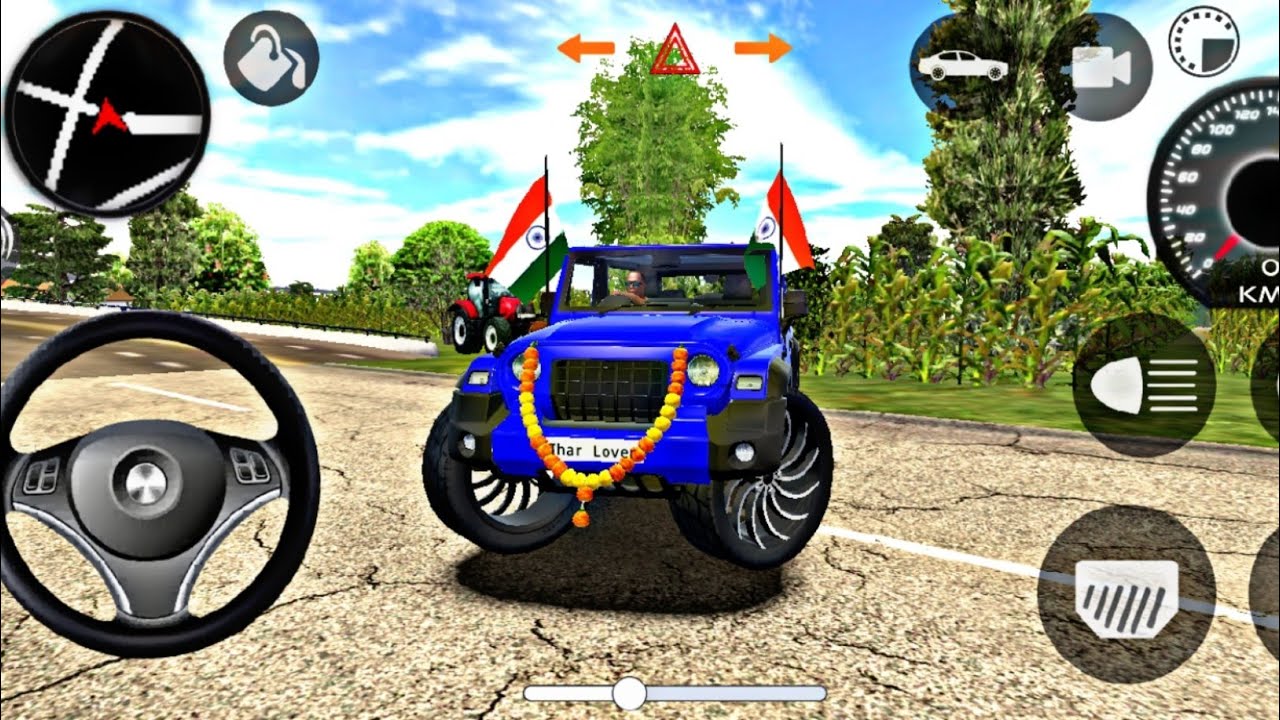 Modified😎Mahindra_Thar_🤯_Driving Challange Indian Cars(Gadi Wala Game)Car Game Android Gameplay#2026