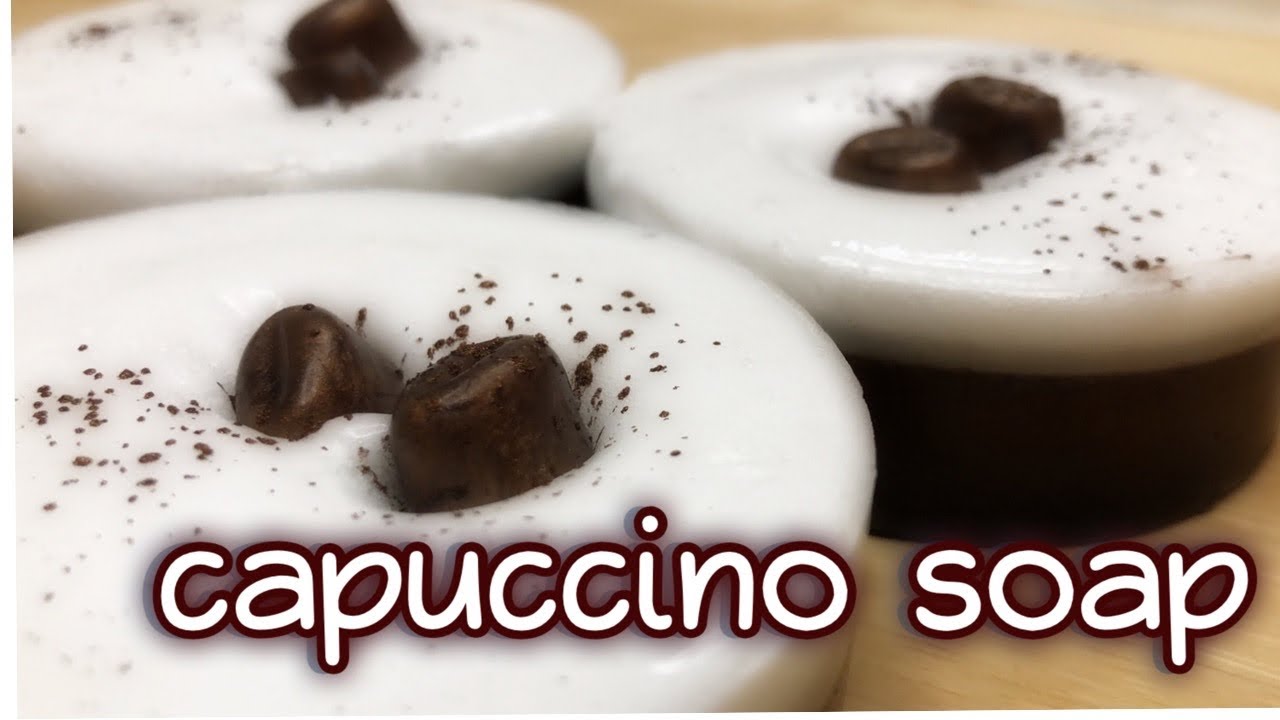 COFFEE MELT and POUR - cappuccino soap