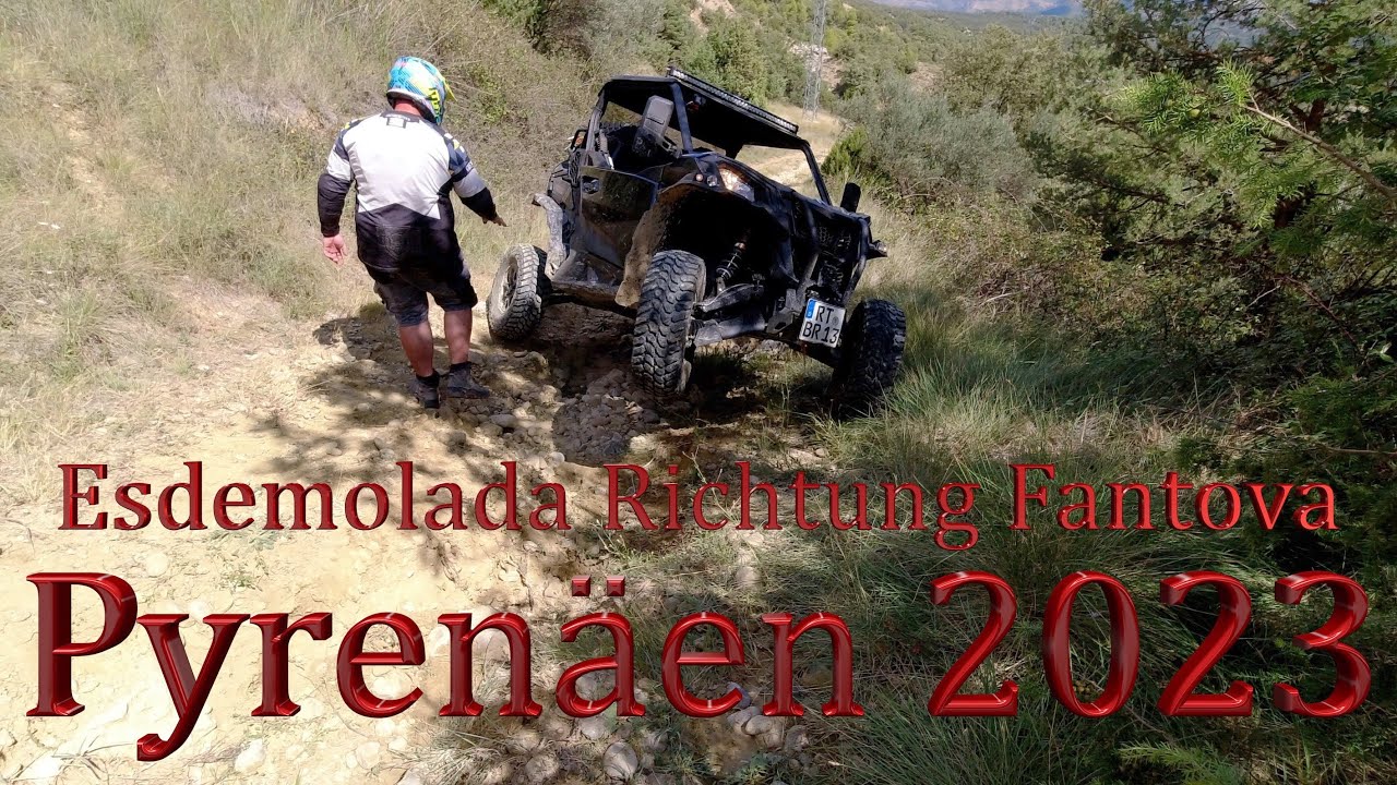 Offroad Richtung Fantova, Pyrenäen 2023, #CanAm  #offroad  #adventure #wohnmobil  #quad  #atv