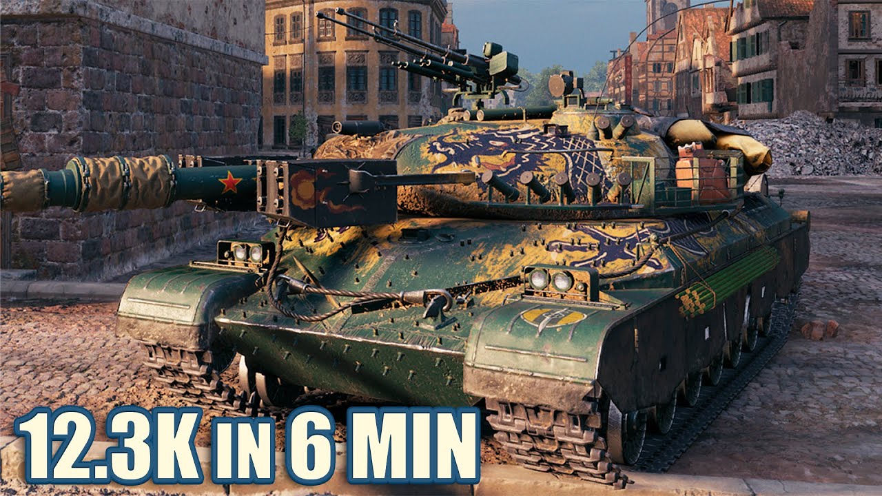 WZ-111 model 5A • Самый Быстрый Урон! 12.3К за 6 минут