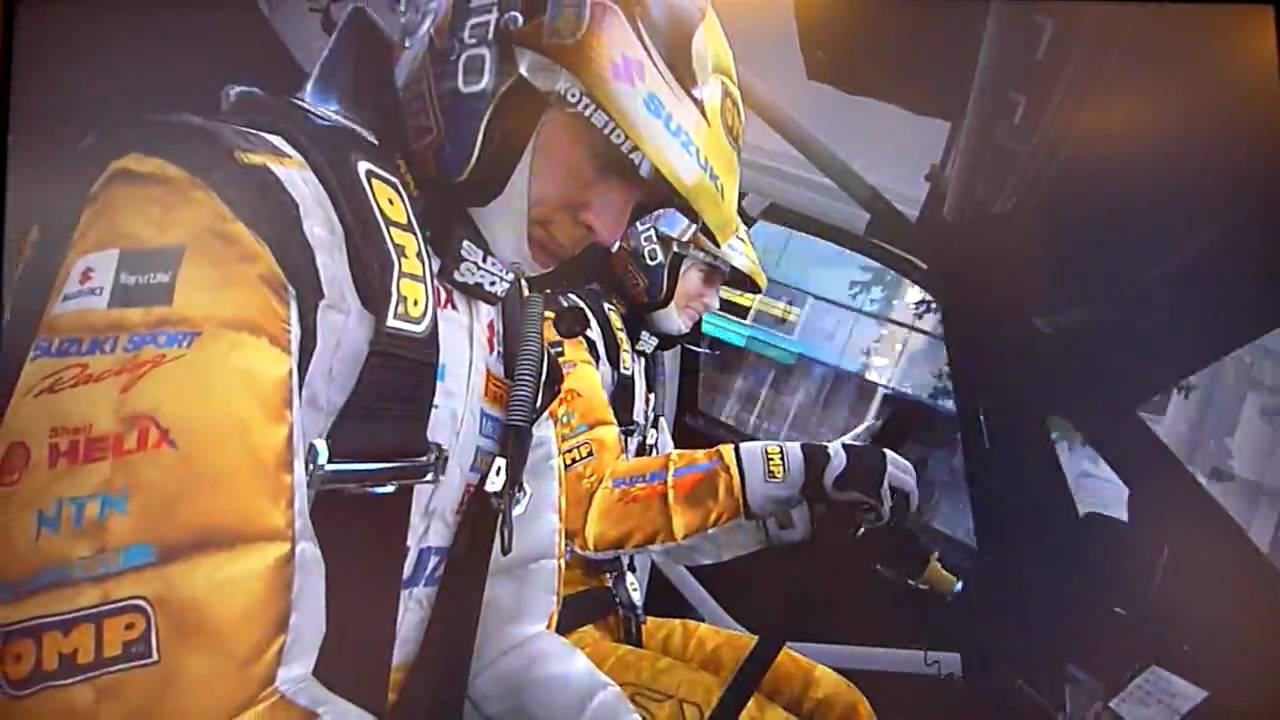 GT5 CES 2010 Replay Suzuki SX4 WRC Driver and Copilot with sound