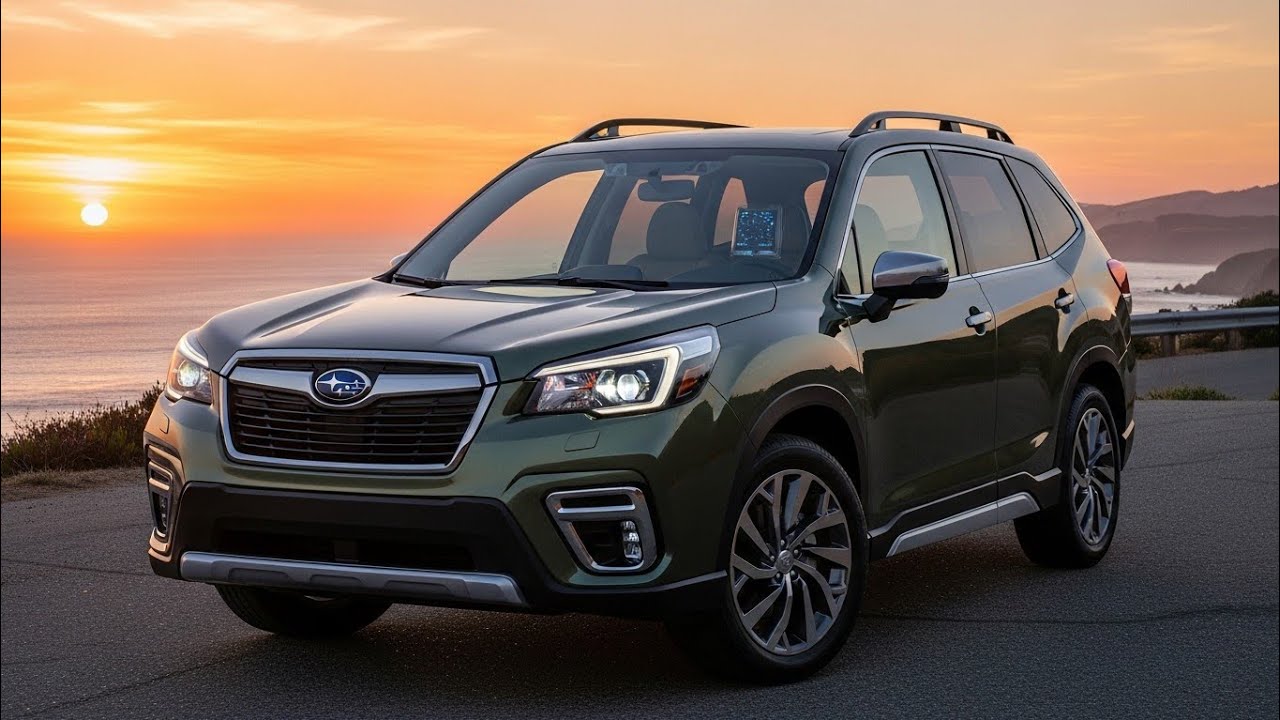 Subaru Forester 2027 ใหม่ล่าสุด หรูหรา ทันสมัย ทุกมุมมอง