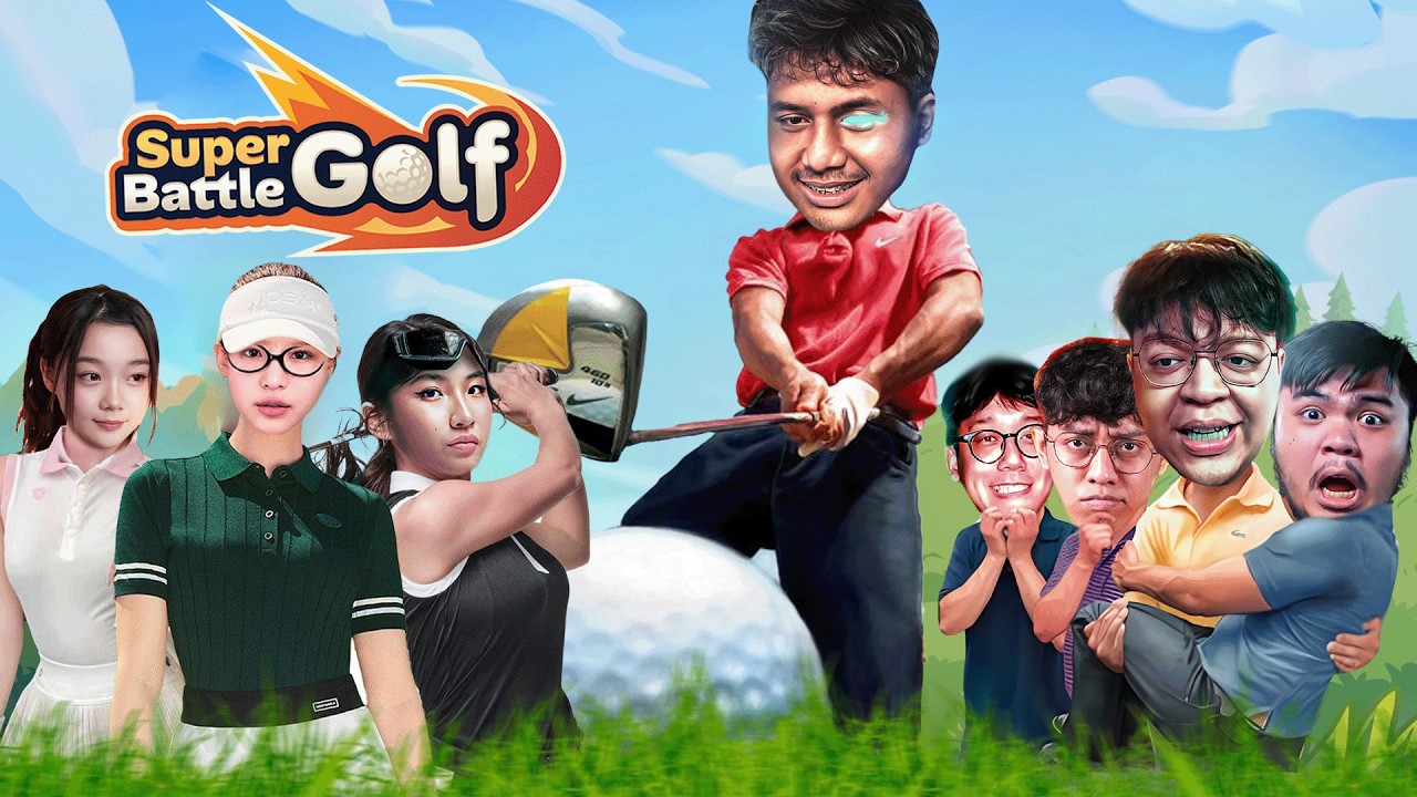 Main golf biar kaya orang kaya :p with orang orang kaya - SUPERBATTLE GOLF