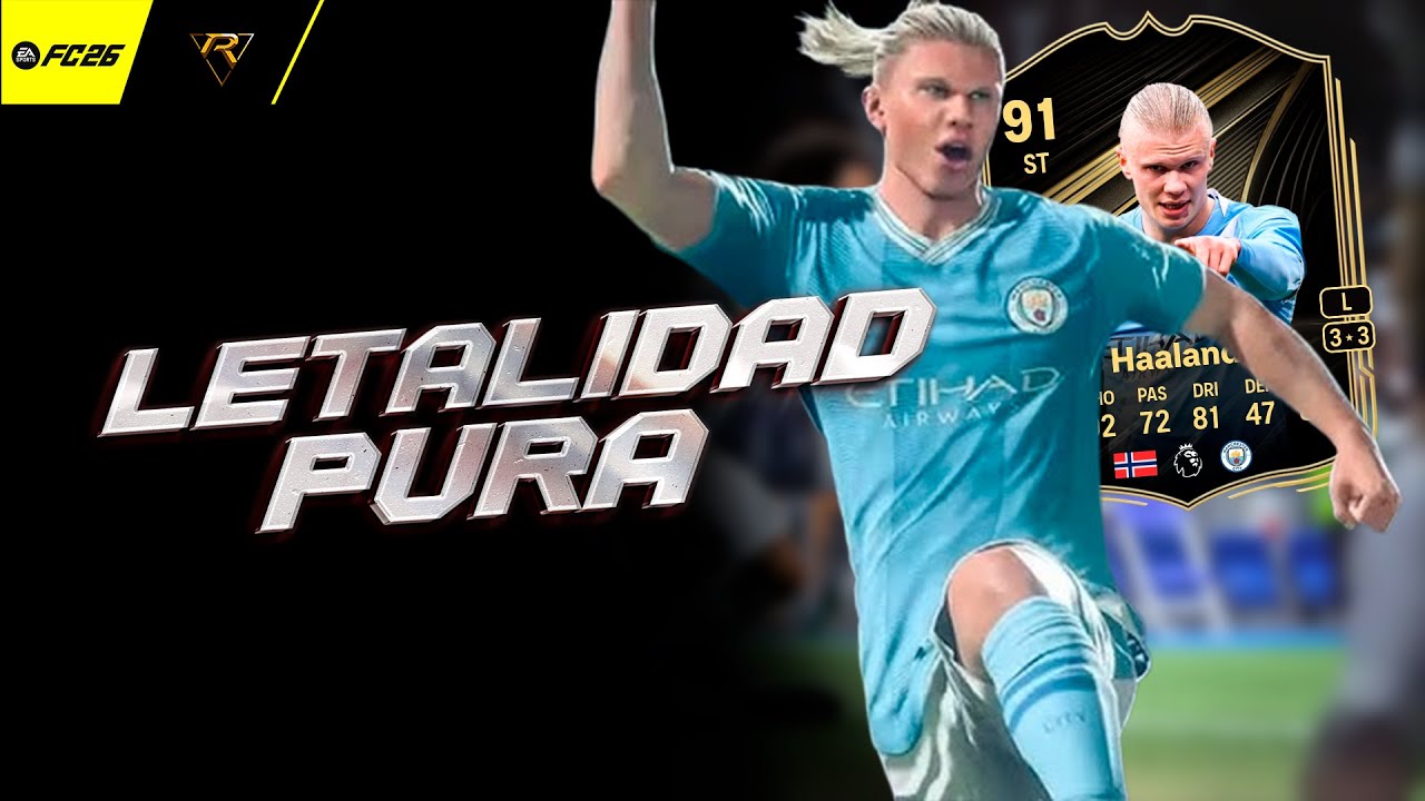 LETALIDAD PURA Haaland Anota 4 en Rivals