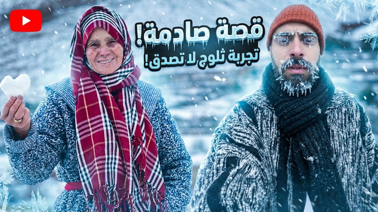 ثلوج دافئة  ترحل بنا لاكتشاف تعايش عائلة من قلب  جبال الاطلس 