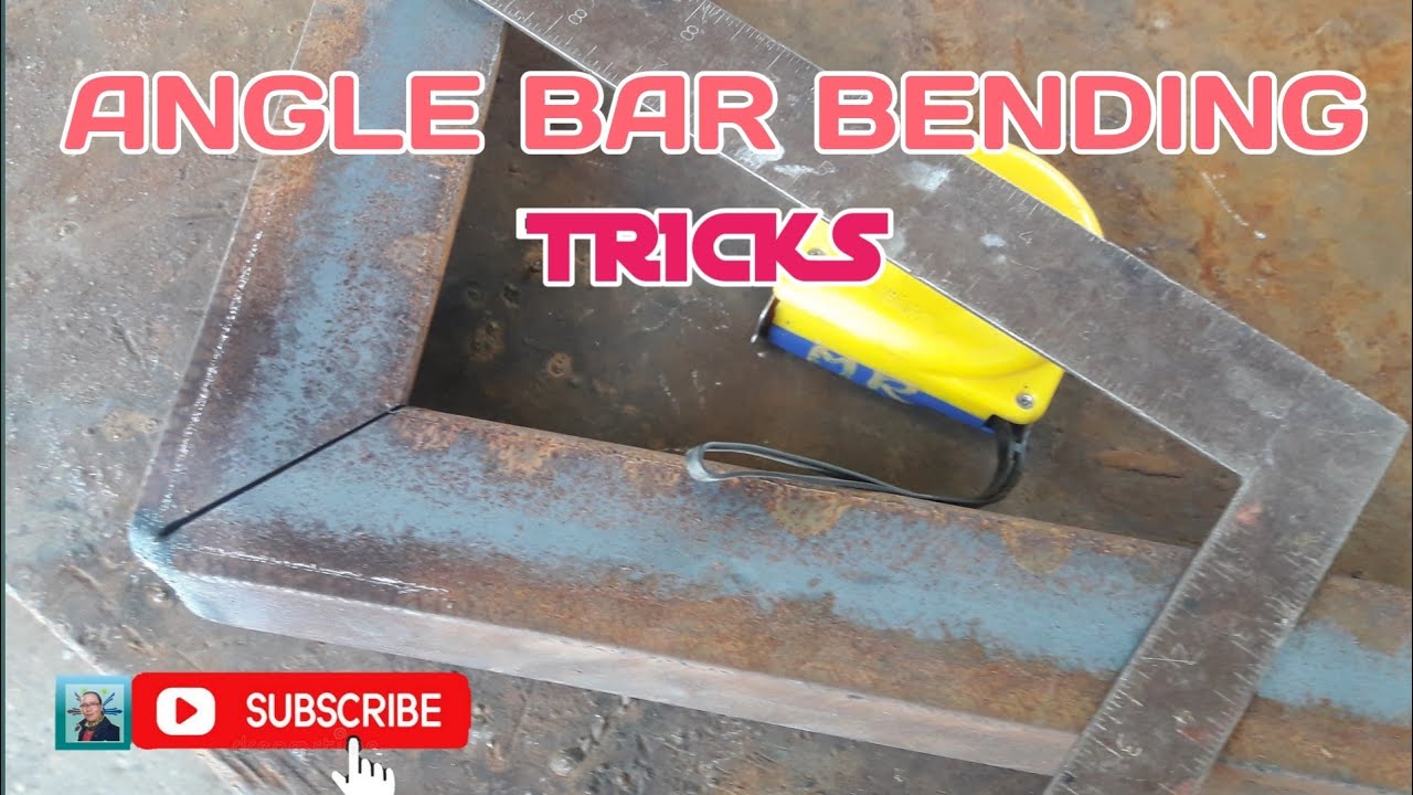 SIMPLE TRICKS ANGLE BAR BENDING