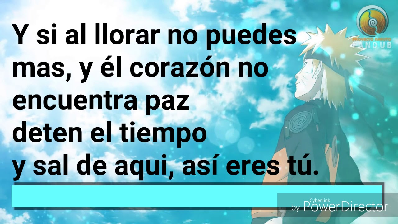BLUE BIRB (OPENING NARUTO SHIPPUDEN) (ESPAÑOL) | LETRA DE MUSICA