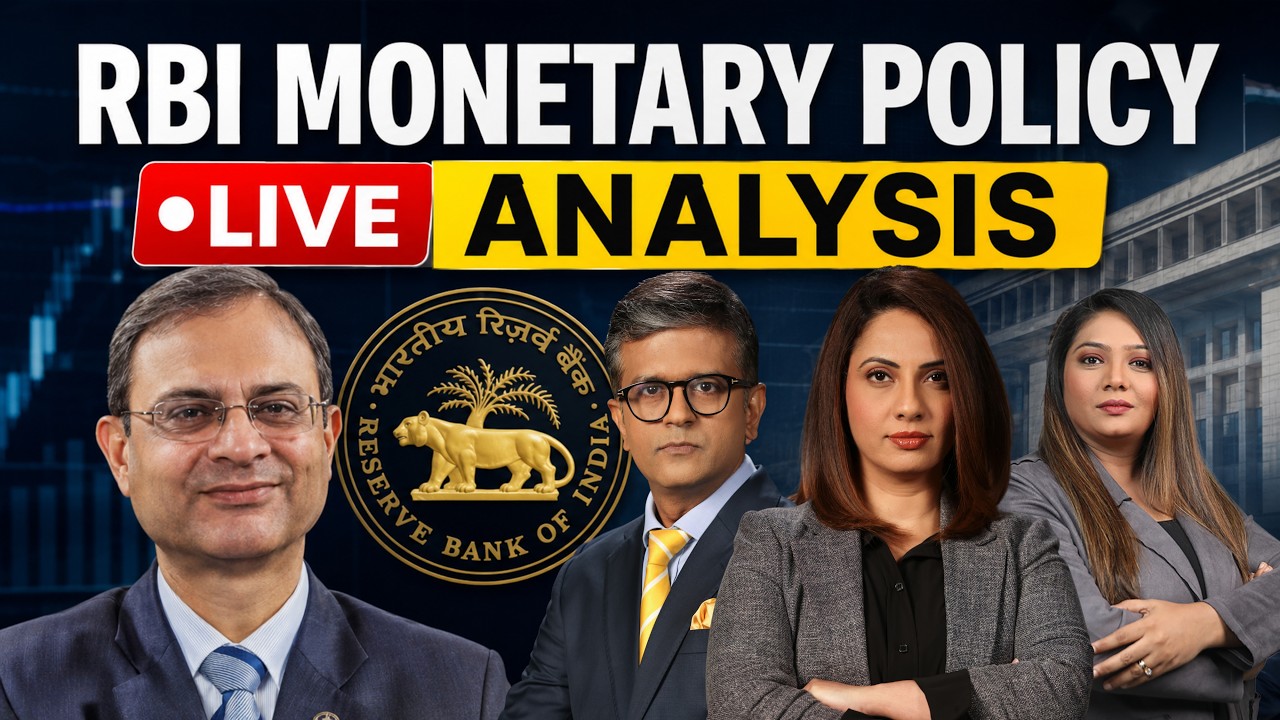 RBI MPC Meet LIVE | RBI Repo Rate Decision LIVE | RBI Governor Sanjay Malhotra LIVE | LIVE Analysis