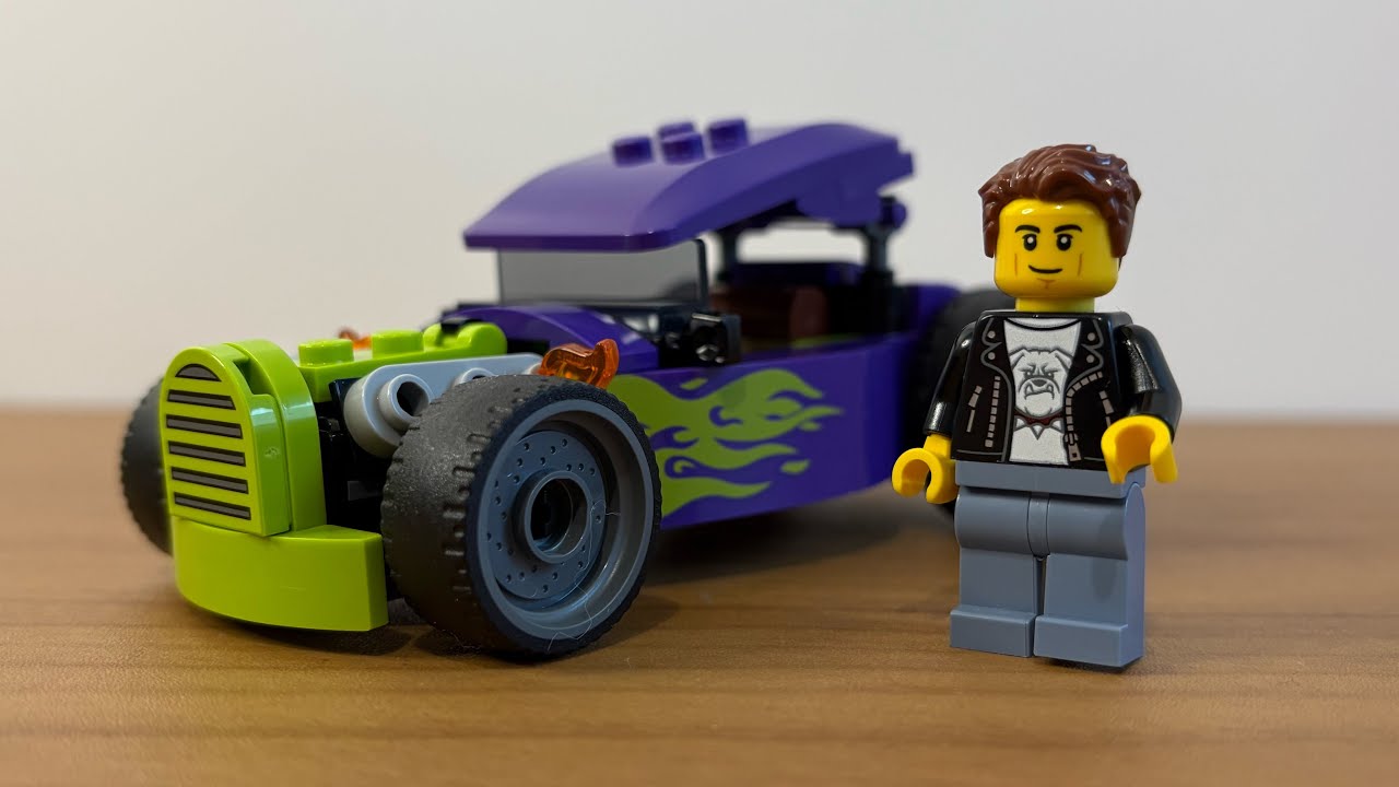 LEGO City Hot Rod 60485 Speed Build [Unboxing Toys]