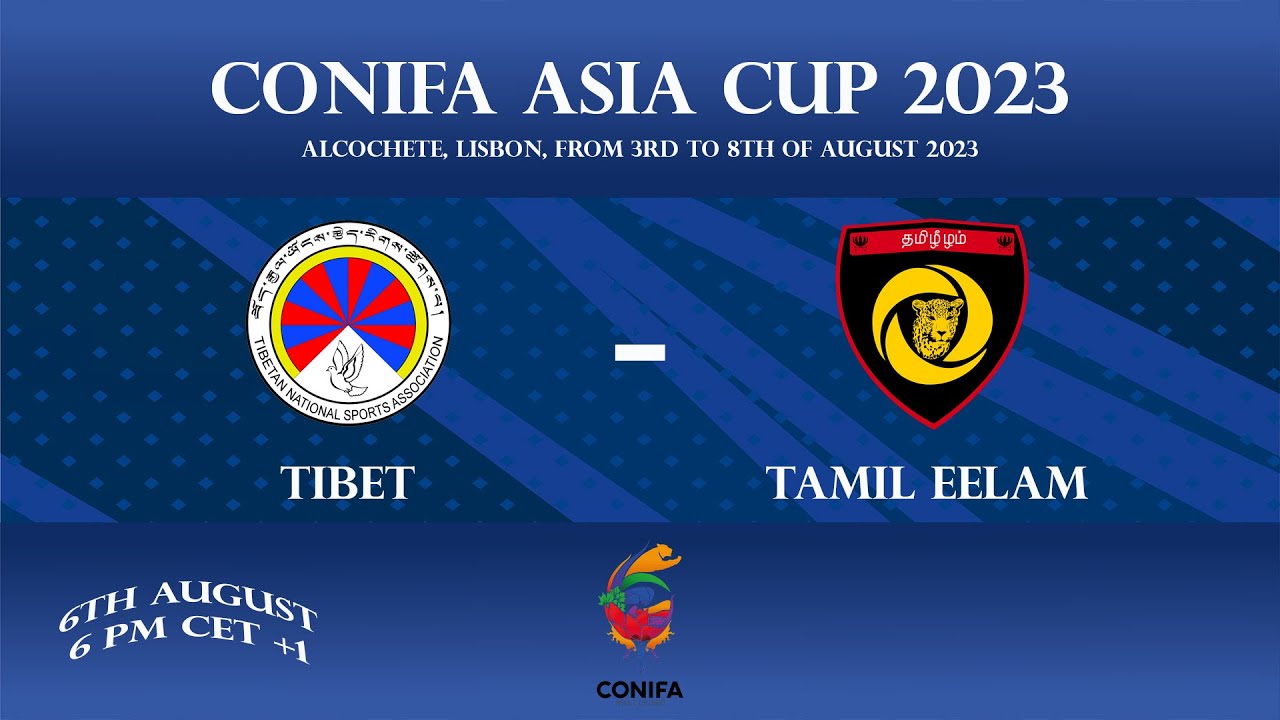 Tibet vs Tamil Eelam - CONIFA Asia Cup 2023