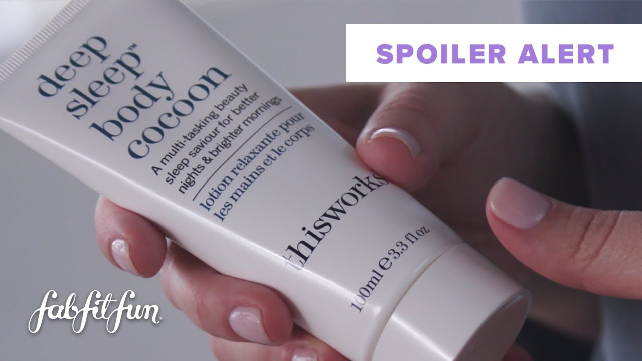 this works&reg; deep sleep&trade; body cocoon | Inside the FabFitFun Spring 2020 Box